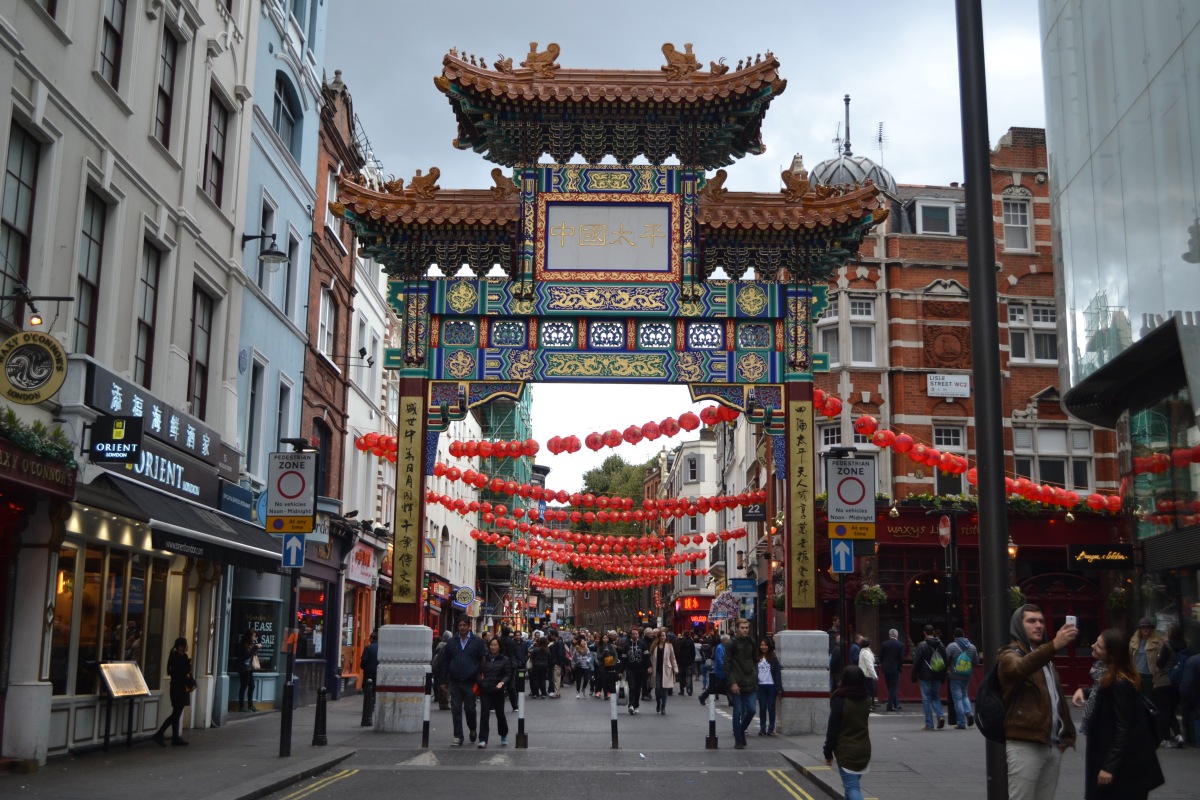 Chinatown..a bit of China in London.